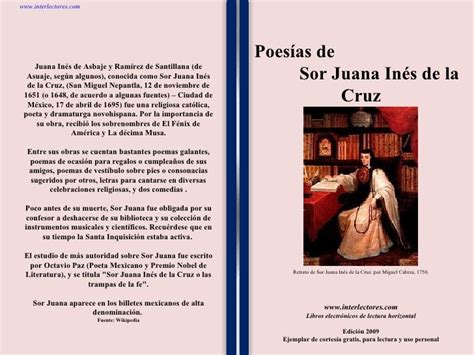 Libros Sobre Sor Juana Ines Dela Cruz Caja De Libro