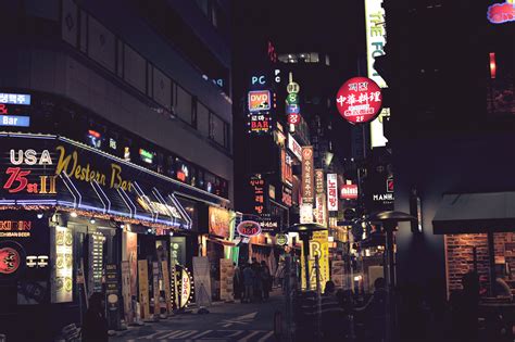 Neon Lights Of Seoul