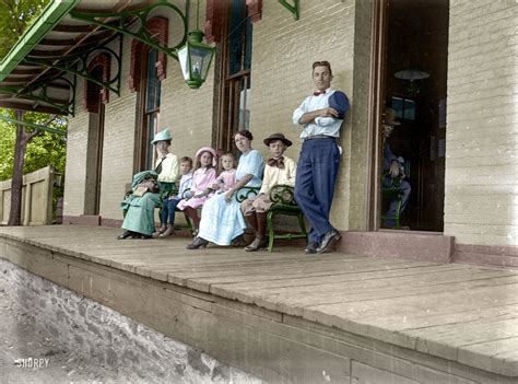 Shorpy Historical Picture Archive The Poughkeepsie Peeper Colorized