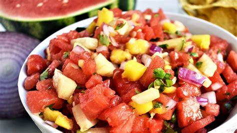 Watermelon Salsa With Honey Fabbys Delights