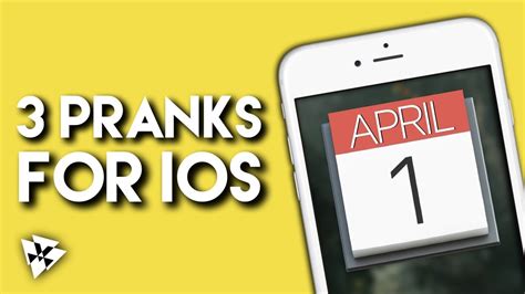 3 Pranks For Iphone Ios Tips Youtube