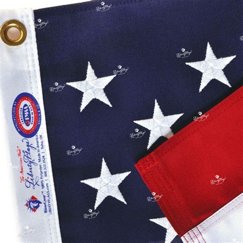 Rugged Wavecrest® Polyester American Flags Popular Sizes Liberty