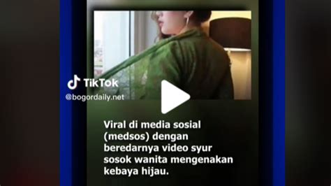 Link Download Kebaya Hijau Viral di Twitter Full Video Panas Durasi 8