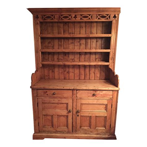 Antique Irish Pine Hutch Chairish