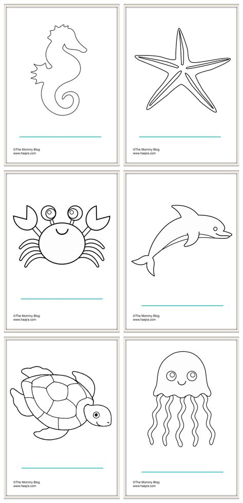 Printable Sea Creatures Coloring Pages Deep Sea Coloring Pages At