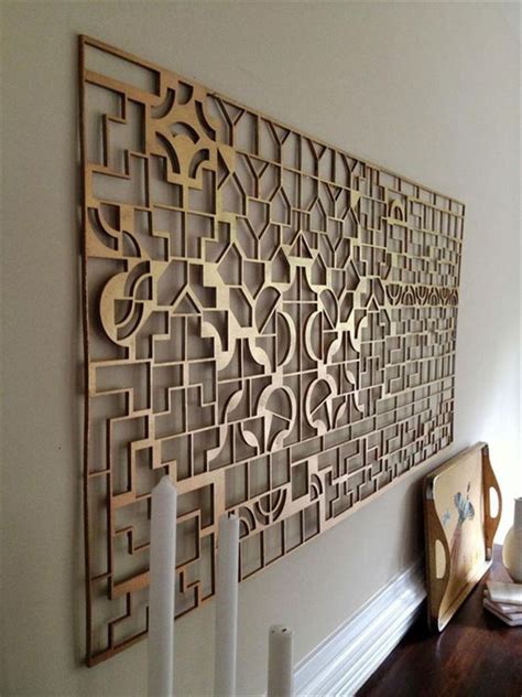 Laser Cut Metal Decorative Wall Art Panel For Home Office Indoor Or