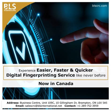 Apply Digital Fingerprinting Service Canada Digital Fingerprinting