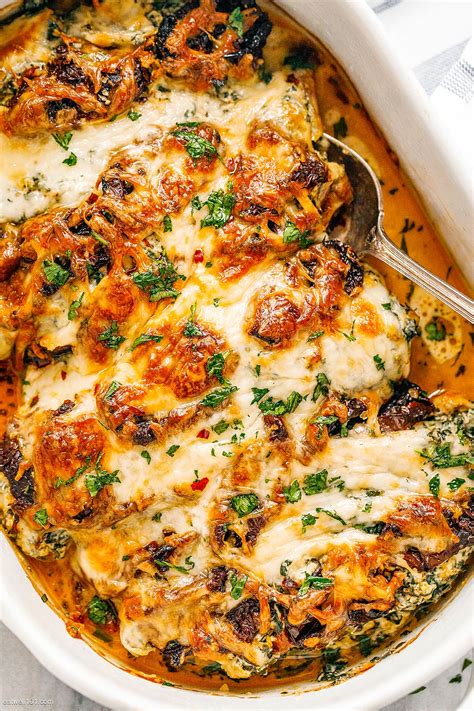 Try one of our casserole recipes for your next. Baked Tuscan Chicken Casserole Recipe - Baked Chicken ...