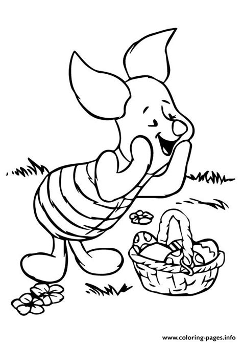 155 halloween pictures to print and color. Piglet Pooh And Easter Eggs Disney Halloween Coloring ...