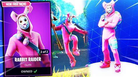 New Rabbit Raider Gameplay Fortnite Rabbit Raider Skin Gameplay New