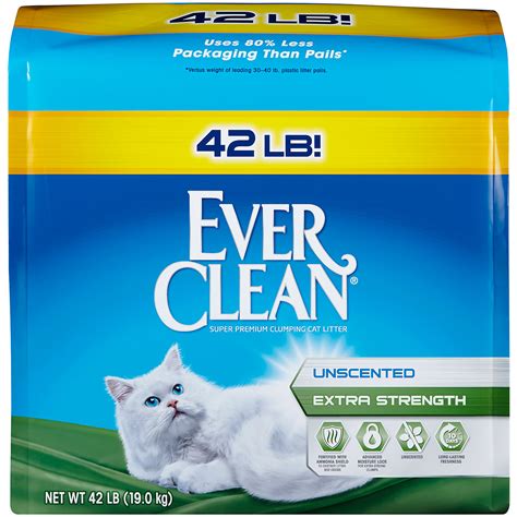 Buy products such as okocat super soft clumping natural wood litter for delicate paws (multiple sizes) at walmart and save. UPC 091854010093 - Ever Clean Unscented Extra Strength ...