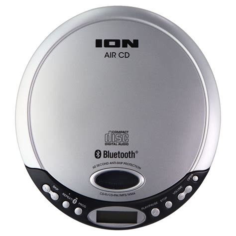 Ion Audio Air Portable Cd Player With Bluetooth Gray