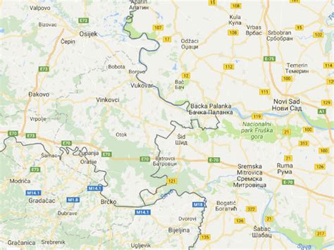 Gugl Prekraja Granice Srbije