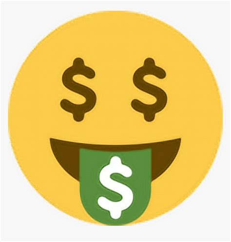 Money Face Emoji Png Dollar Face Emoji Transparent Png Transparent