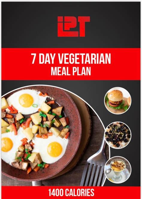 Lpt 7 Day Vegetarian Meal Plan Lifestyle Uk