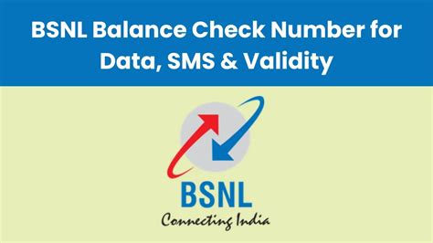 Bsnl Balance Check Number For Data Sms Prepaid