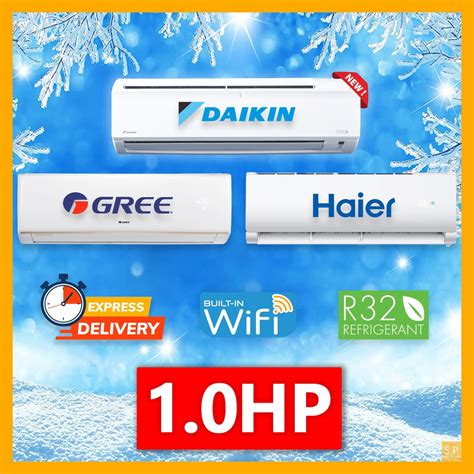 Daikin Haier Gree 1HP Non Inverter Fast Cooling Air Conditioner