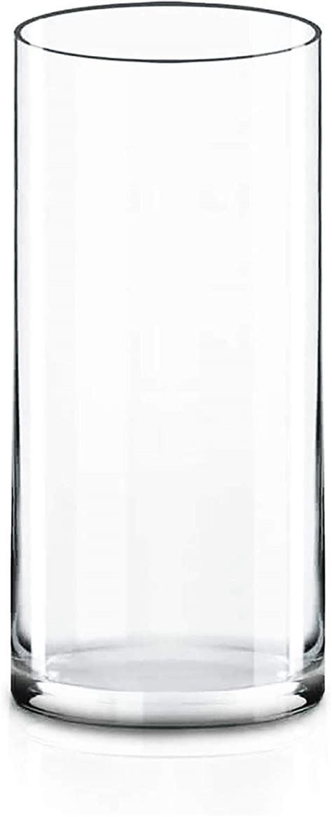 Cys Excel Clear Glass Cylinder Vase H 9 D 4 Multiple Size Choices Glass Flower