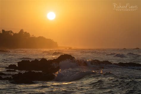 Big Island Sunset Hawaii Richard Lewis Photography