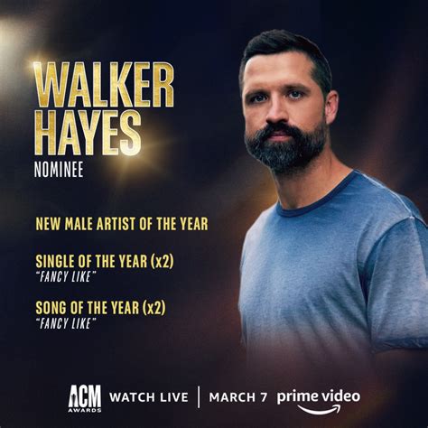 Walker Hayes Gets Fancy Like With 5 Acm Award Nominations Kixb Cm