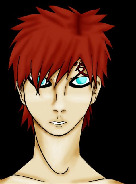 Realistic Gaara By Kaybe Fanart Central