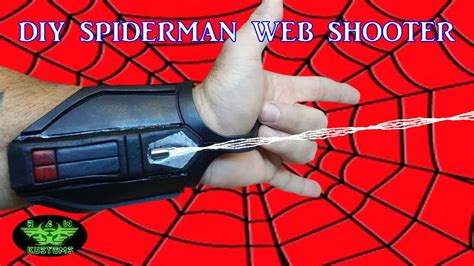 Diy Spiderman Web Shooter E Youtube