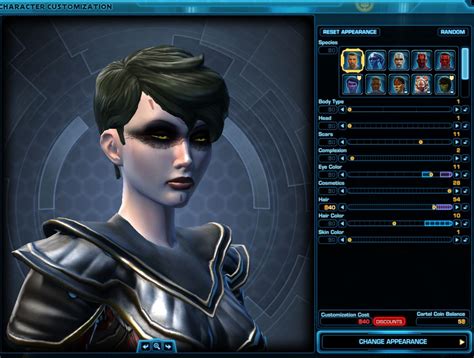 Star Wars The Old Republic Character Creation 2016 Polefancy