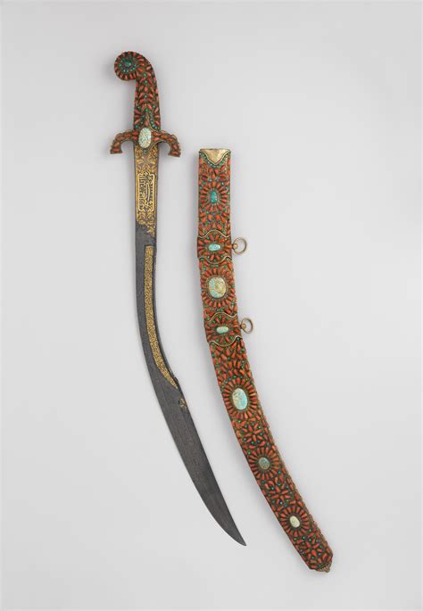 Sword Kilij With Scabbard Turkish The Metropolitan Museum Of Art