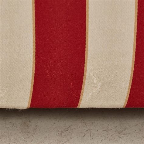 Red And White Striped Sofa Italy 1960s At 1stdibs
