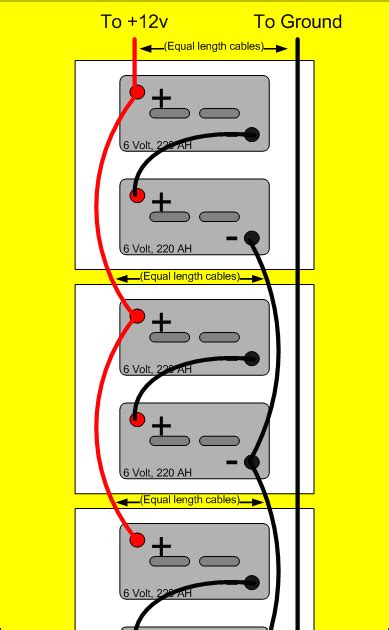 Parallel 6 Volt Series Wiring Diagrams