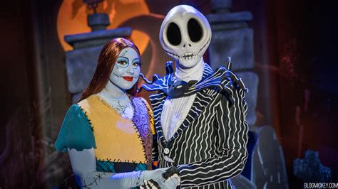 How To Meet Jack Skellington And Sally Before Mickeys Not So Scary