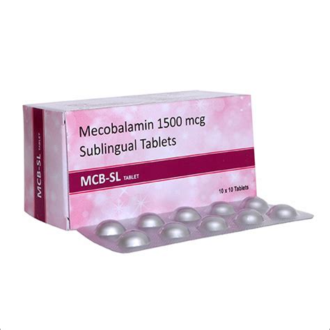 Mecobalamin 1500 Mcg Sublingual Tablets Dry Place At Best Price In