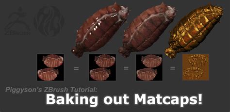 Baking out Matcaps! (tutorial/step by step added) - ZBrushCentral