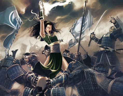 Image Ino Fighting The Crane L5r Legend Of The Five Rings Wiki