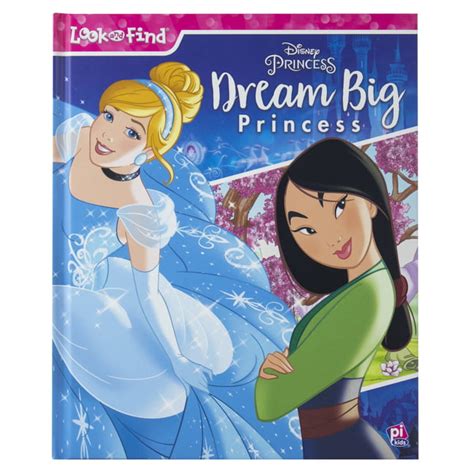 Look And Find Disney Princess Dream Big Princess Hardcover