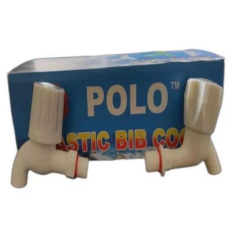 Polo Round White Pp Short Body Bib Cock For Bathroom Fitting Size 15mm At Rs 145piece In