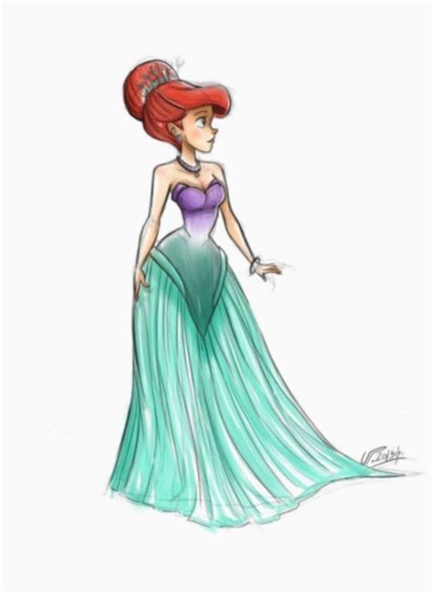 20 Fashion Dresses Drawing Disney Princess Disney Drawings Disney