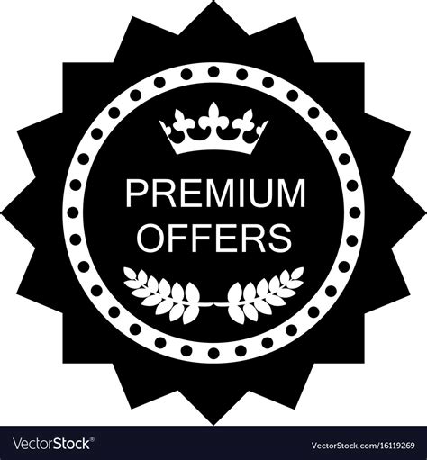 Premium Offers Icon Royalty Free Vector Image Vectorstock