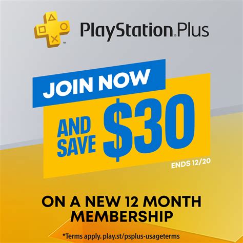 12 Month Playstation Plus Essential Membership Subscription