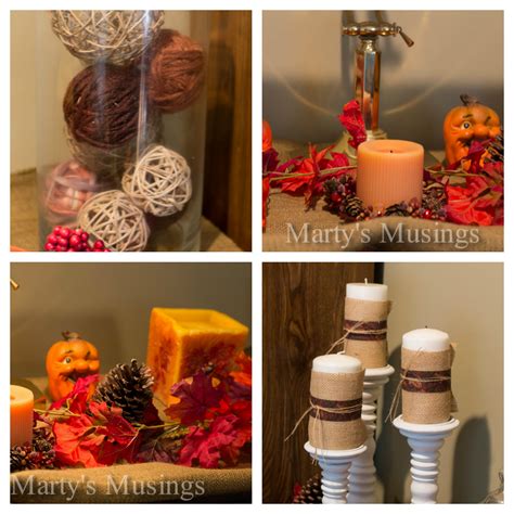 Fall Decorating On A Budget From Martys Musings Cute Home Decor Fall