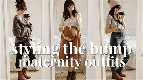 Styling The Bump A Week Of Maternity Outfits Winter Edition Youtube