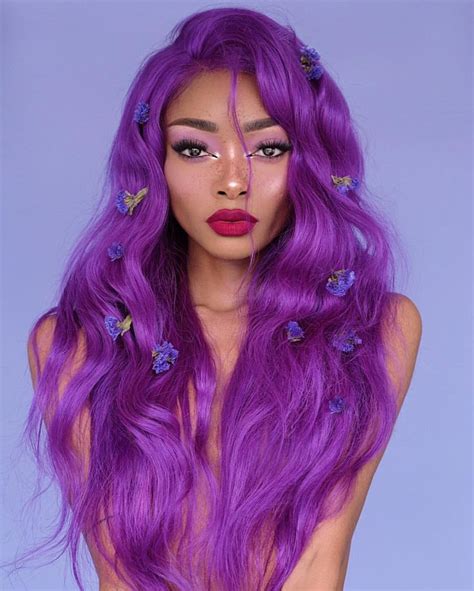 Nyané® Lebajoa On Instagram “violet Inches 💜🔮 Eyes Hudabeauty New