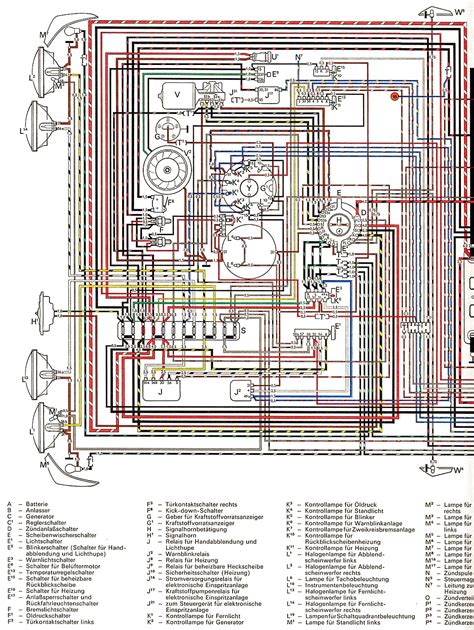 Wiring Diagram For 1972 Vw Beetle