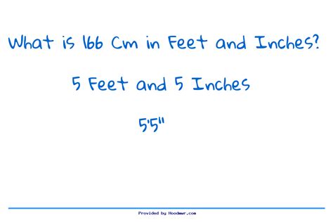 What Is CM In Feet And Inches