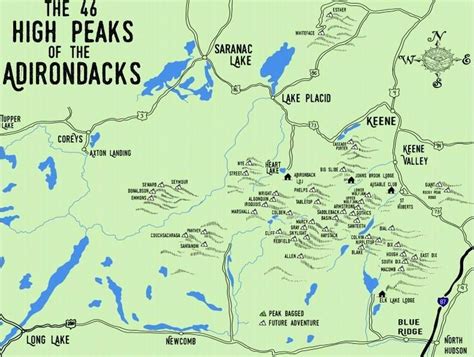 Looking For A Visually Appealing Way To Conquer Your The 46 High Peaks
