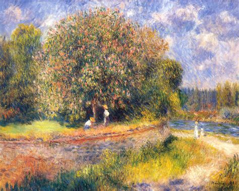 Tree Blooming Pierre Auguste Renoir Encyclopedia Of