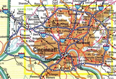 Map Of Cincinnati And Surrounding Areas - Ucsd Spring Break 2024