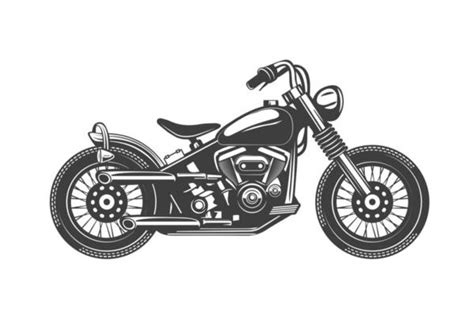Motorcycle Vector Art Icons And Graphics For Free Download