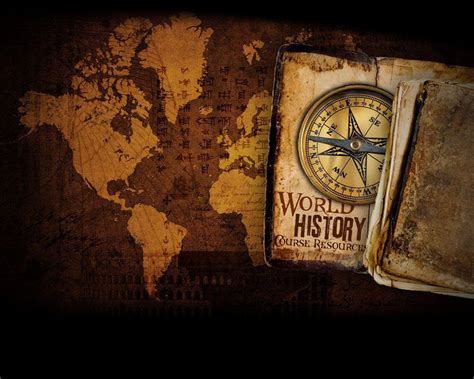 Really Cool History Powerpoint Backgrounds Vintage Aged Worn Paper
