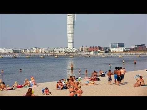 Malm Beaches Sweden Youtube